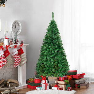 Kerstboom 150 cm groen - kunstkerstboom - Kerstmis 